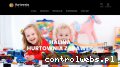 Screenshot strony hurtowniahalina.com