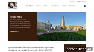 Administracja nieruchomości - kubimex.pl