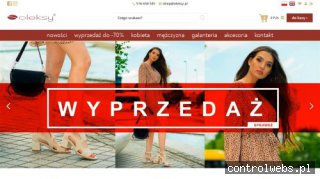 Internetowy sklep obuwniczy - oleksy.pl