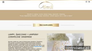 Marvella- ceramiczne lampy, świeczniki, lampiony handmade