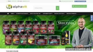 Ekologiczny sklep internetowy - alphavit.pl