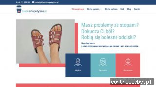 Indywidualne wkładki i klapki ortopedyczne