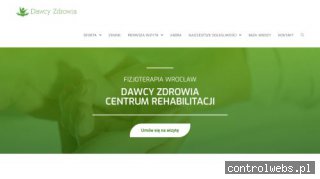 Rehabilitacja i fizjoterapia Wrocław - dawcyzdrowia.pl
