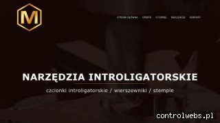 Produkcja narzędzi introligatorskich - micks.pl