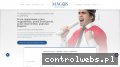 Screenshot strony prace-dyplomowe-magos.pl