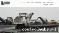 Screenshot strony frezbud.pl