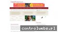 Screenshot strony www.dietaproteinowa.com.pl