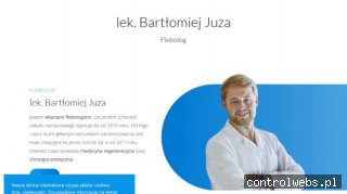 Doktor Bartłomiej Juza - flebolog