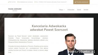 Paweł Szerszeń | Prawnik Poznań