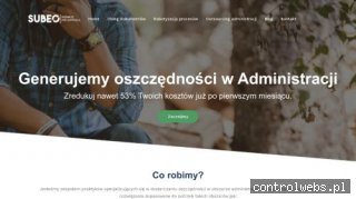 Subeo -cyfrowe biuro pod kontrolą i robotyzacja pod kontrolą