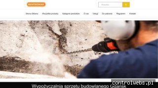 Wypożyczalnia sprzętu budowlanego RentNowak Gdańsk, okolice.