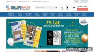 Hurtownia papiernicza - biurfan.pl