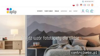 Aplip.pl: Drukowanie tapet, fototapet, plakatów i naklejek