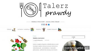Blog dietetyczny - talerzprawdy.pl