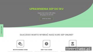 Kurs i egzamin SEP 1KV online - uprawnienia-sep-1kv.pl