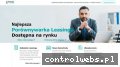 Screenshot strony sprawdzleasing.pl