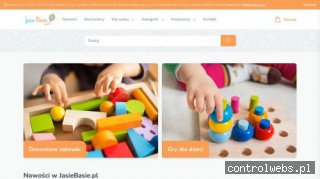 Sklep internetowy z zabawkami dla maluchów - jasiebasie.pl