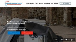 Wynajem osuszaczy powietrza, nagrzewnic! Osuszanie budynków!