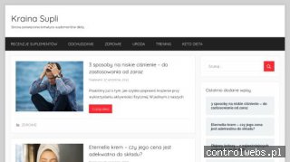 Kraina Supli - suplementacja, sport i zdrowy tryb życia