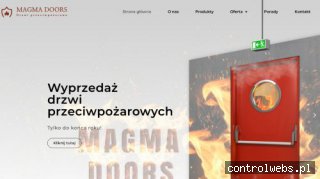 Drzwi przeciwpożarowe, techniczne, dymoszczelne, klapy dymow