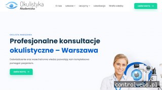 Leczenie suchego oka Warszawa - okulistykaakademicka.pl