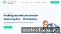 Screenshot strony okulistykaakademicka.pl