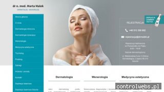 Dermatolog Gdańsk - drmalek.pl