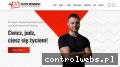 Screenshot strony www.pwtrener.pl