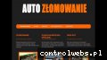 Screenshot strony autoskupzlomowanie.pl