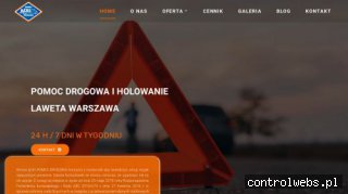 Pomoc drogowa Ącki Warszawa Laweta Holowanie