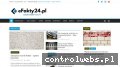 Screenshot strony efakty24.pl