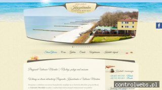 Pokoje z widokiem na morze w pensjonacie Kaszubianka