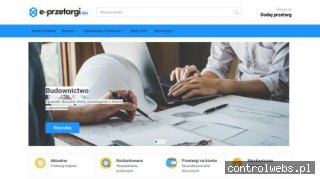 Baza przetargów - e-przetargi.eu