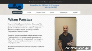 Fizjoterapeuta Warszawa mgr. Maciej Banaszkiewicz