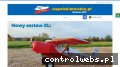 Screenshot strony www.napolskimniebie.pl