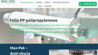 opakowania z folii pcv kielce - max-pak.pl