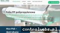 Screenshot strony www.max-pak.pl