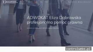 Kancelaria adwokacka Eliza Dąbrowska - adwokaci-dabrowscy.pl