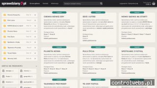 Sprawdziany z przyrody - sprawdziany.pl