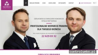 Derlikowski Domalewski Adwokaci Spółka Partnerska