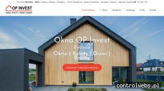 Op Invest - Okna Drzwi Rolety Bramy