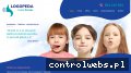 Screenshot strony www.logopedans.com.pl