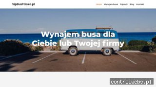 VipBusPolska.pl - wynajem busa z kierowcą lub bez