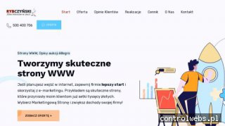 Projektowanie stron www: Rybczynski.biz