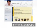 Screenshot strony www.malgorzatasokol.pl