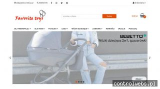 Sklep internetowy zabawki, akcesoria dla dzieci Favoritetoys