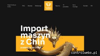Import z Chin pośrednik - fullbax-maszyny.pl