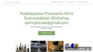 Podkarpacka pracownia SEmi - Warsztat Produkcyjny w Zalesiu