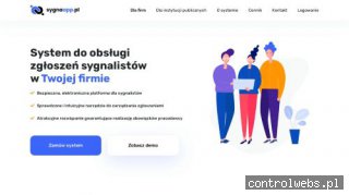 System obsługi zgłoszeń syganlistów