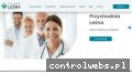 Screenshot strony www.przychodnialesna.pl